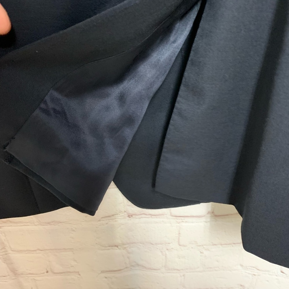 Canali Navy Wool Mitchells Westport Sport Coat Italy Size 48 R - Picture 5 of 10